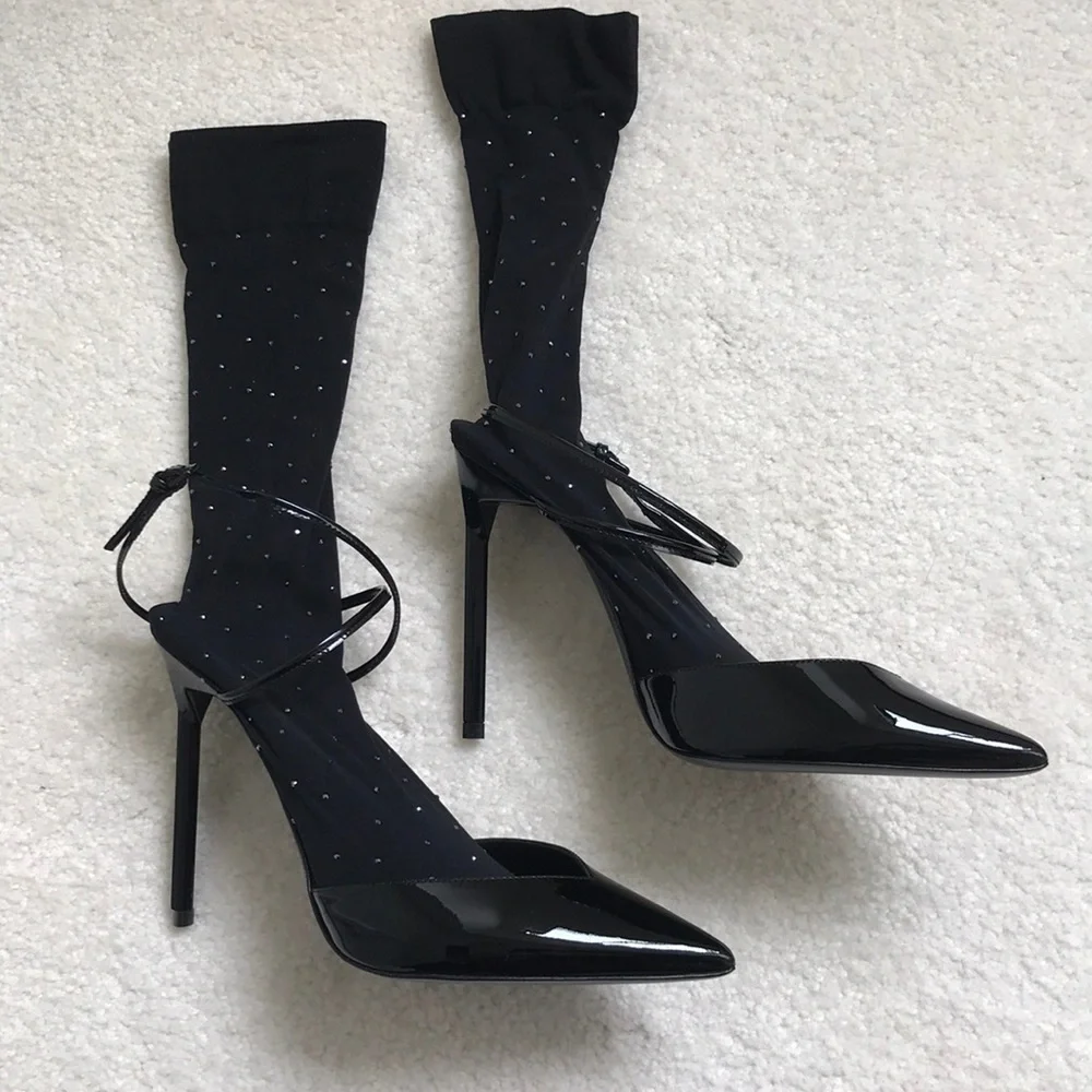 New ! Saint Laurent High Heel - Vernice New, Size 36 - Picture 5 of 8